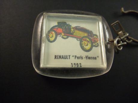 Renault Paris-Vienna 1932 oldtimer auto sleutelhanger
